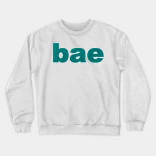 Bae in Green Glitter Crewneck Sweatshirt